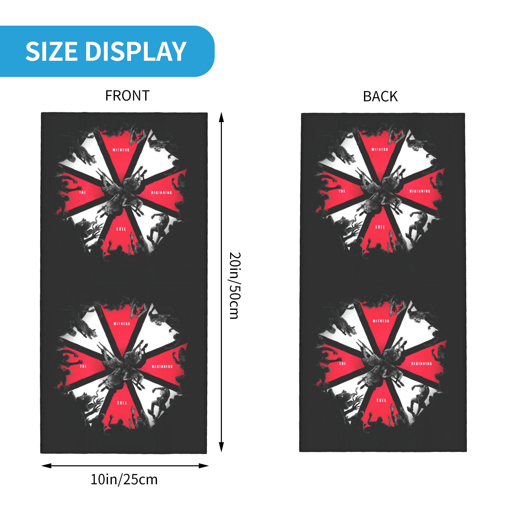 Umbrellas Corporations Residen - Neck Gaiter Fleece avis et prix