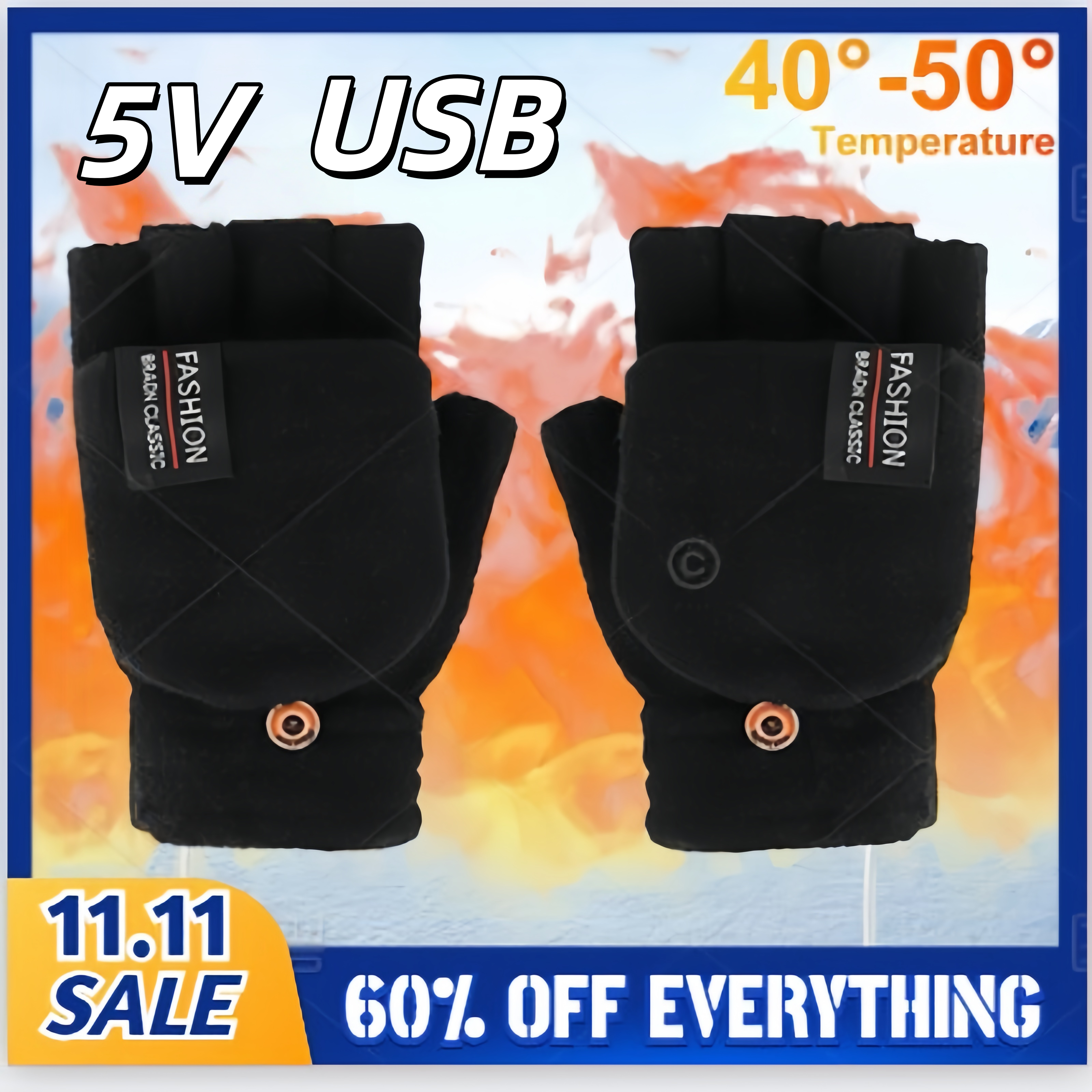Electric USB Heating Gloves Ha - Hand Warmer Electric avis et prix