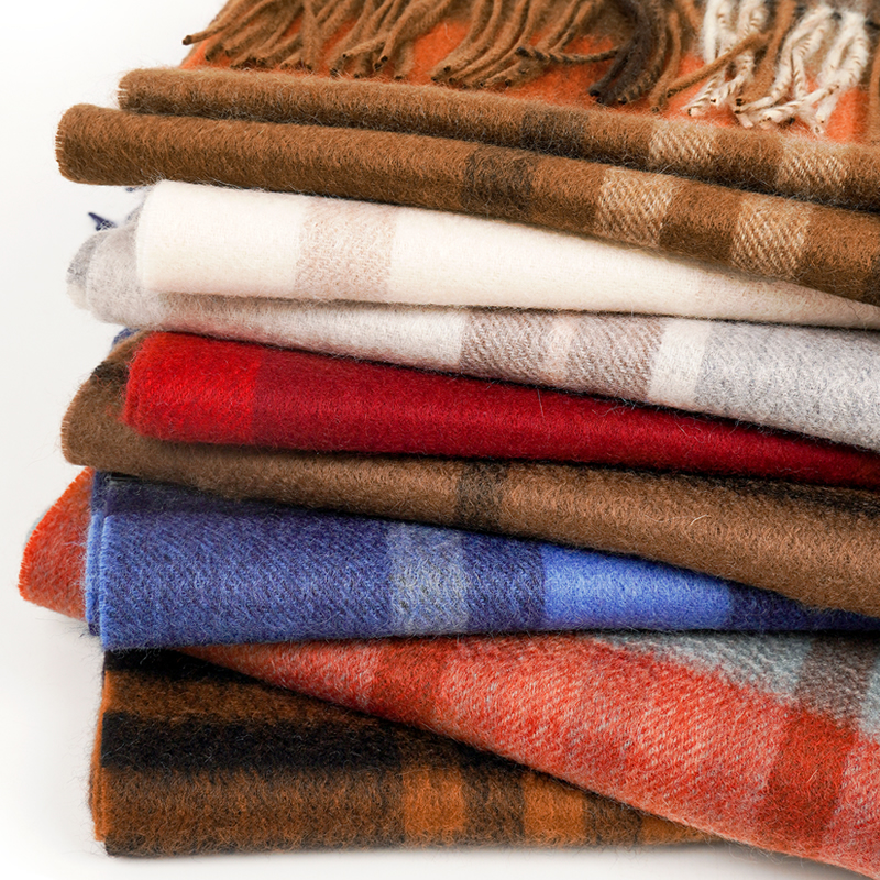 100% Cashmere Scarf   Plaid  W - Wool Scarf Men avis et prix