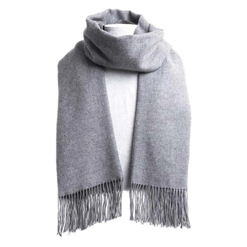 2025 Wool Scarves Winter Soft  - Wool Scarf Men avis et prix