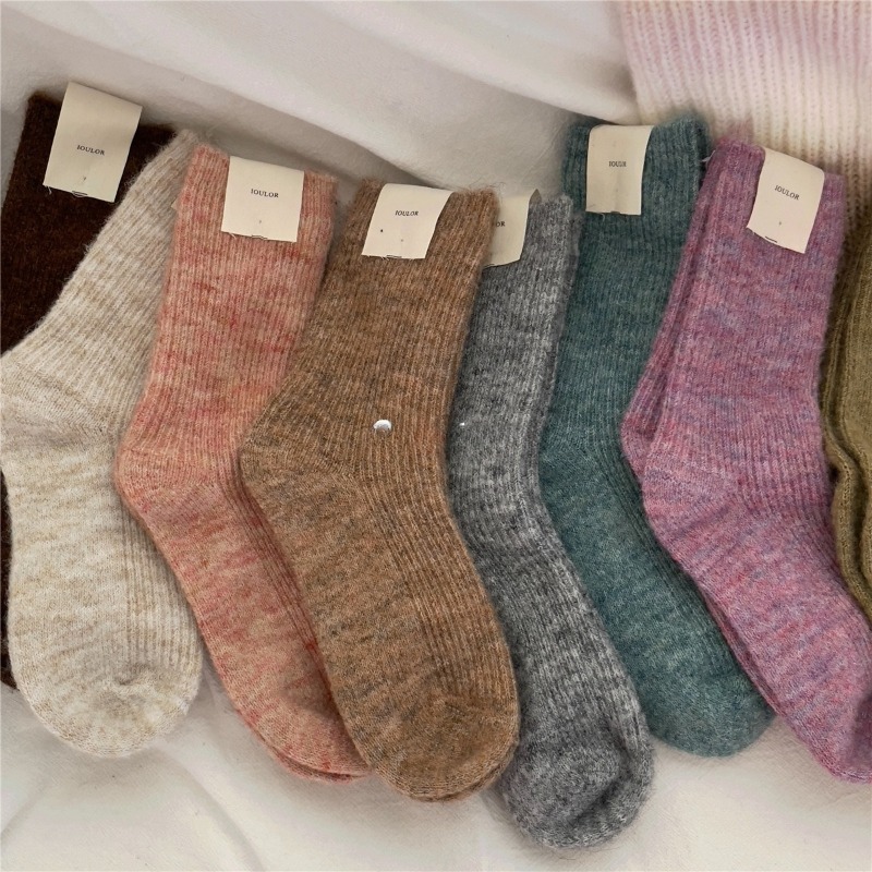 9 pairs New Winter Thermal Ove - Thermal Sock Wool avis et prix