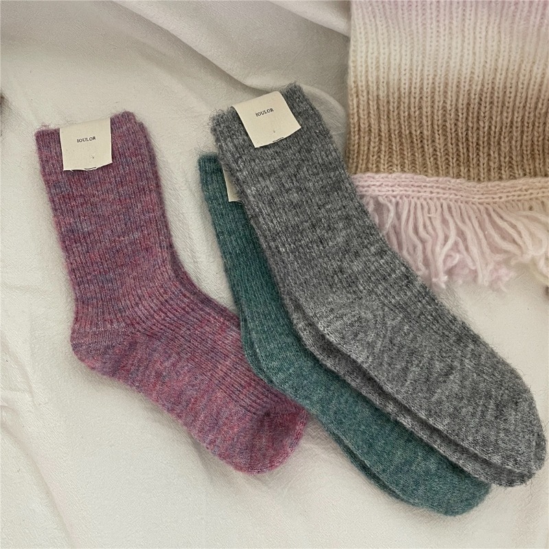 9 pairs New Winter Thermal Ove - Thermal Sock Wool avis et prix