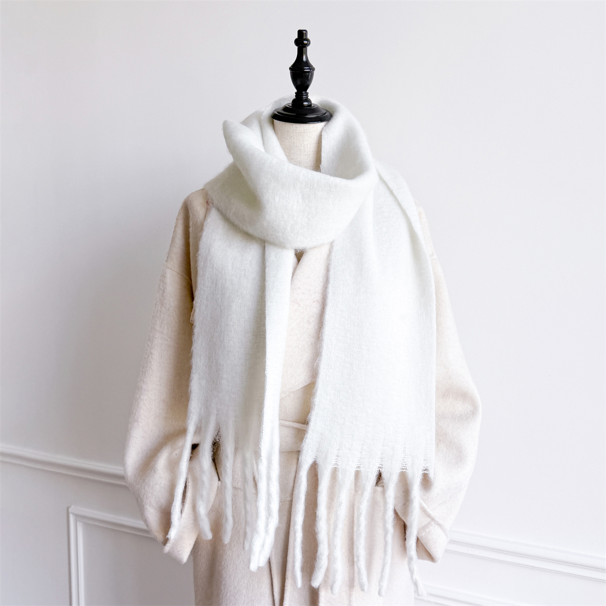 20*200cm Solid Color Thick War - Cashmere Pashmina Wrap avis et prix