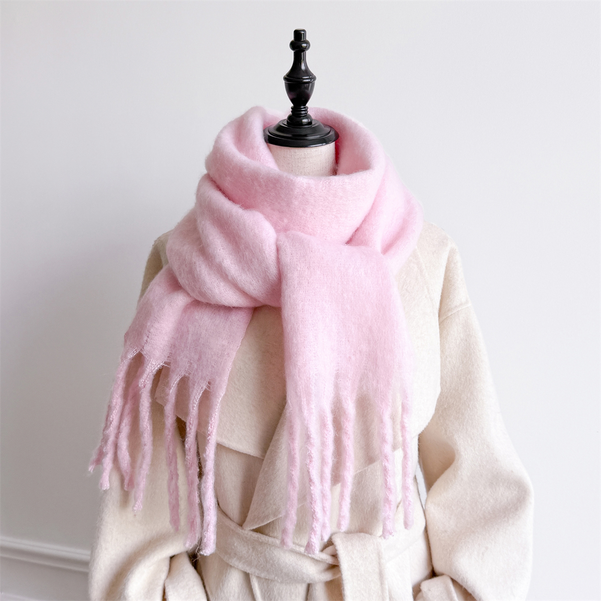 20*200cm Solid Color Thick War - Cashmere Pashmina Wrap avis et prix