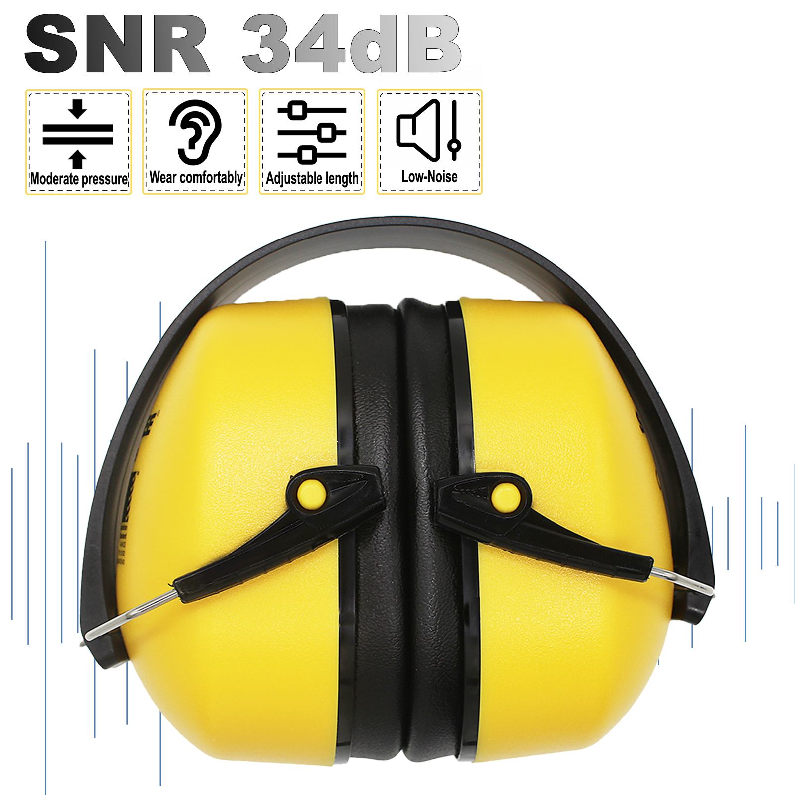 Safetree CE En 352-1: 2002 Fol - Earmuffs Foldable avis et prix