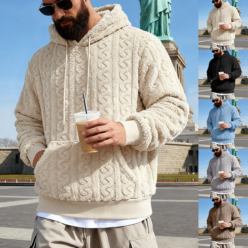 Men's Fleece Hoodie Winter War - Sherpa Hoodie Fleece avis et prix