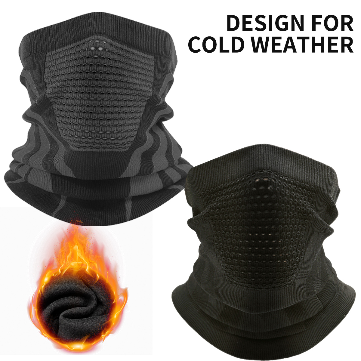 Winter Neck Warmer Gaiter Warm - Neck Gaiter Fleece avis et prix