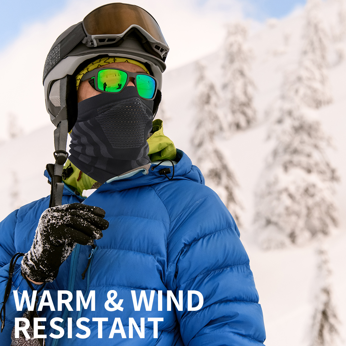 Winter Neck Warmer Gaiter Warm - Neck Gaiter Fleece avis et prix