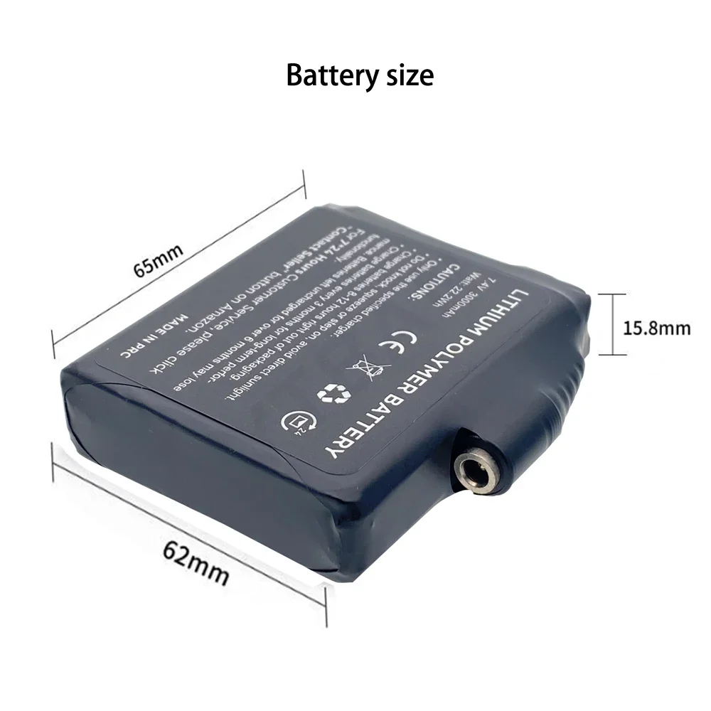 Gloves Battery 7.4V 3000mah Po - Heated Vest Battery avis et prix