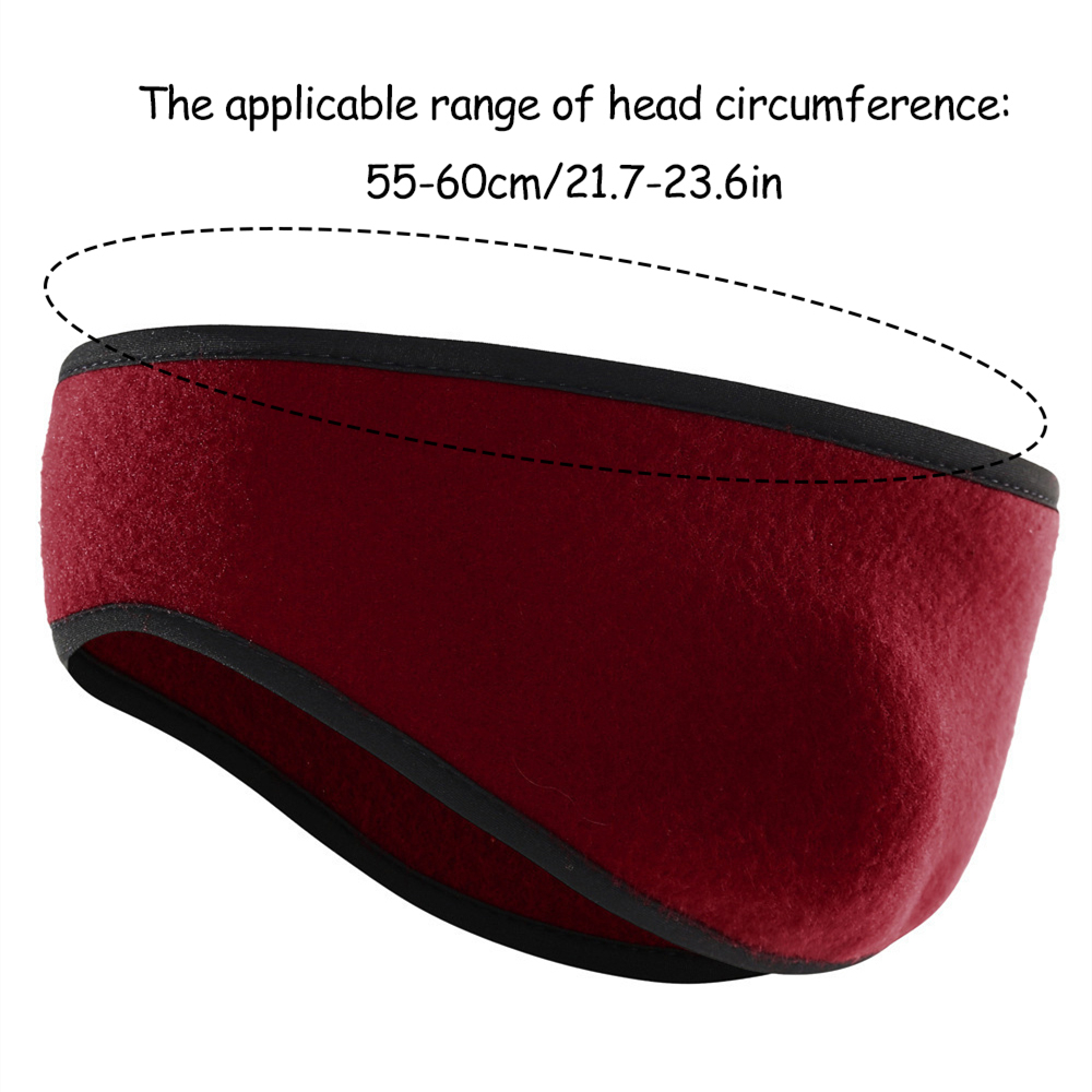 1Pc Winter Fleece Earmuffs Col - Fleece Ear Warmer Band avis et prix