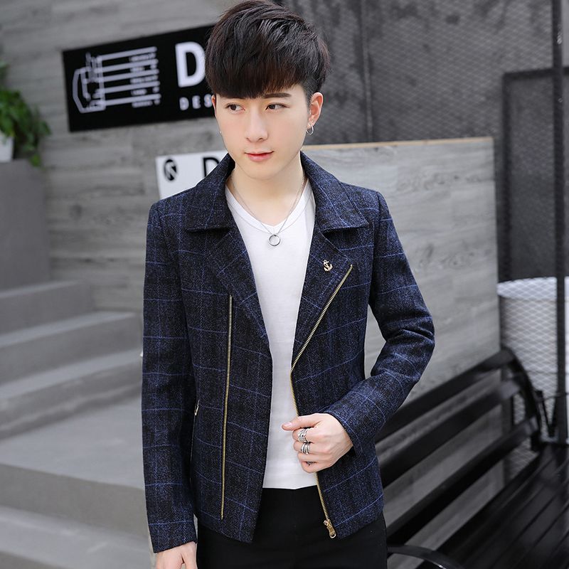 Men's Short Wool Blend Peacoat - Wool Coat Peacoat avis et prix