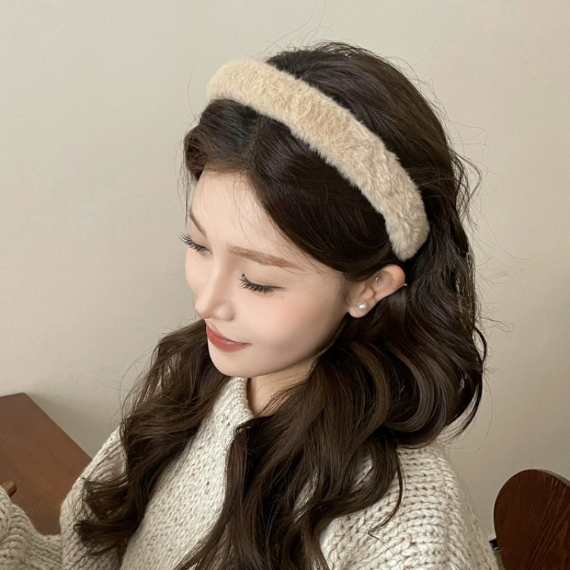 Korean Soft Headband Women Gir - Winter Headband Fleece avis et prix