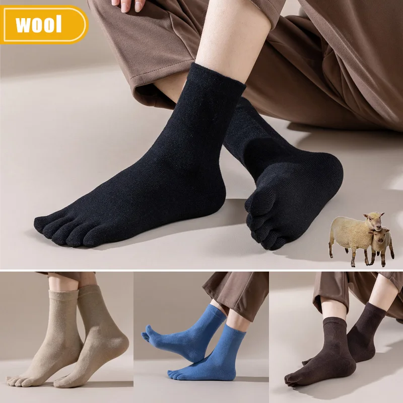 Mans Wool Five Finger Socks Sh - Thermal Sock Wool avis et prix