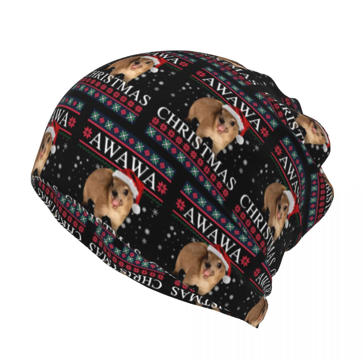 Rock Hyrax Merry Christmas Ugl - Knit Beanie Hat Warm avis et prix