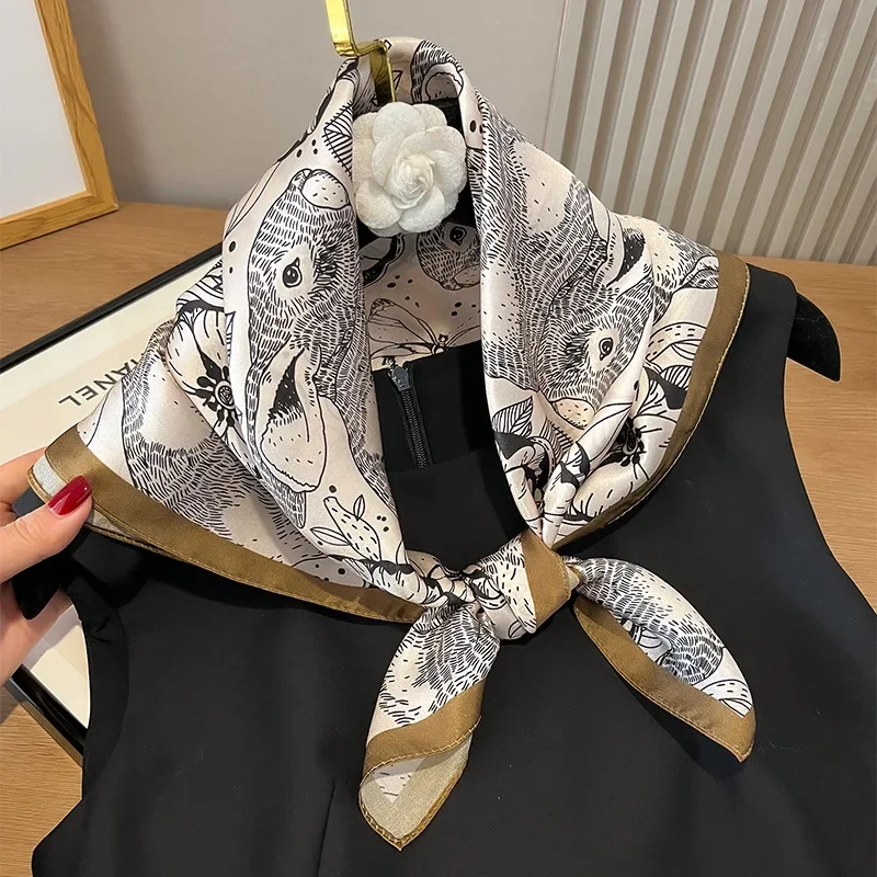 100% Silk Square For Women Cla - Shawl Wrap Winter avis et prix