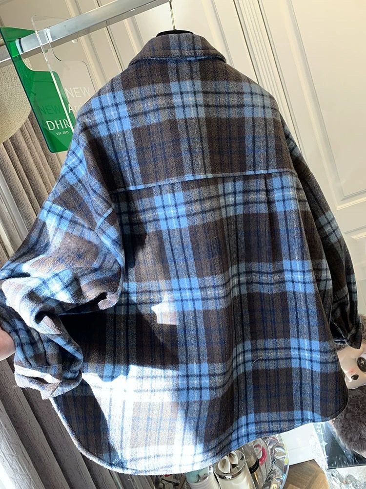 plus Size Women's Plaid Flanne - Flannel Shirt Lined avis et prix