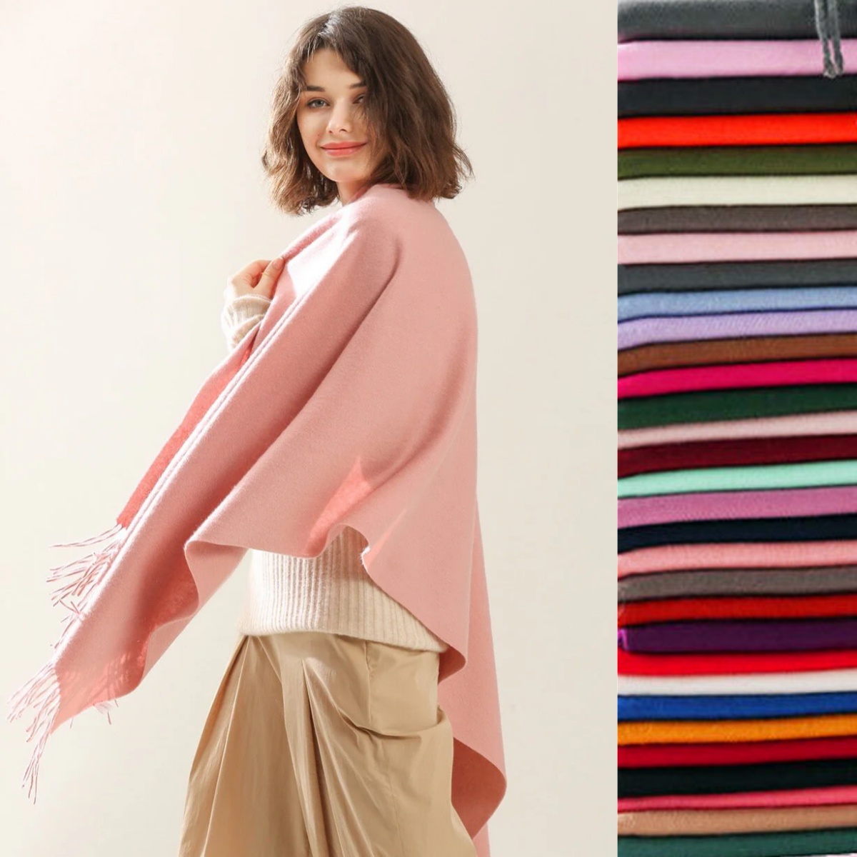 36Color Thin Imitation Cashmer - Cashmere Pashmina Wrap avis et prix