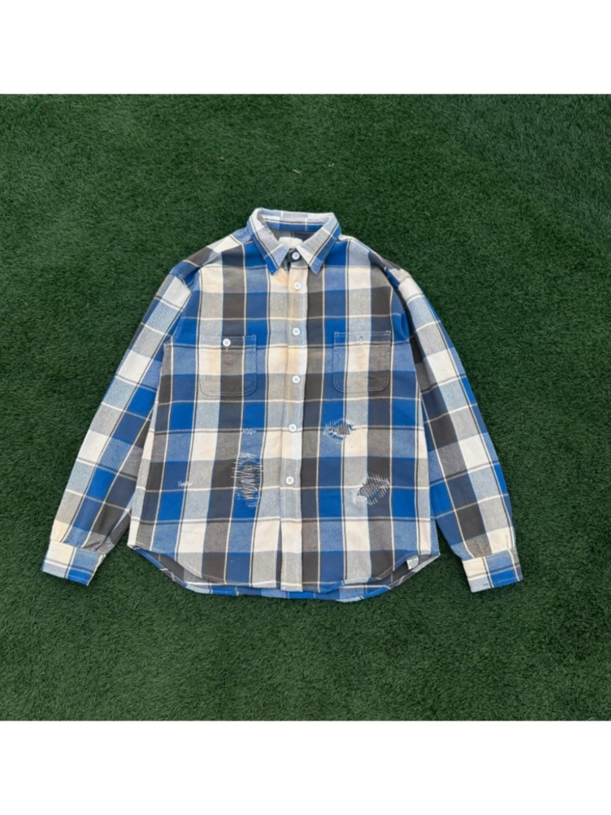 Japanese line BOWWOW FLANNEL L - Flannel Shirt Lined avis et prix