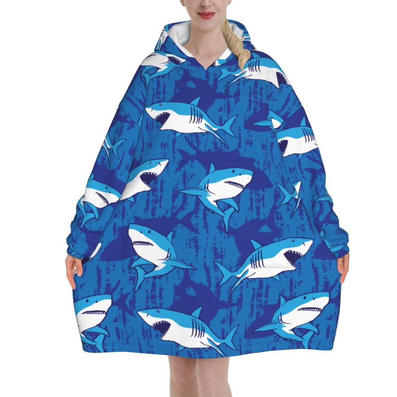 Wearable Blanket Hoodie Cartoo - Sherpa Hoodie Fleece avis et prix