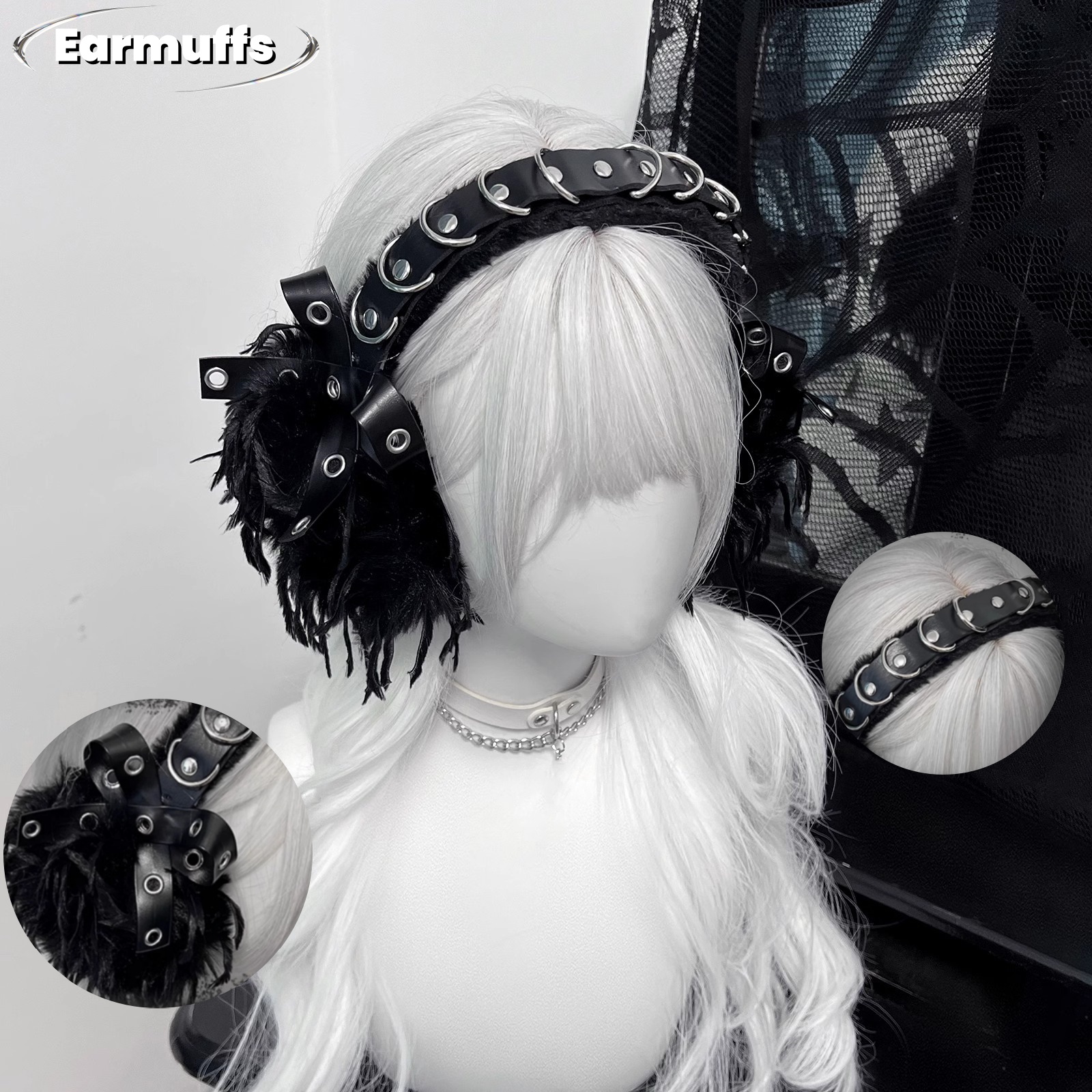 Japanese Earmuffs Dark Punk An - Earmuffs Foldable avis et prix