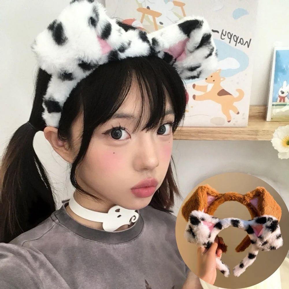 Spotted Dogs Folded Ear Hairba - Winter Headband Fleece avis et prix