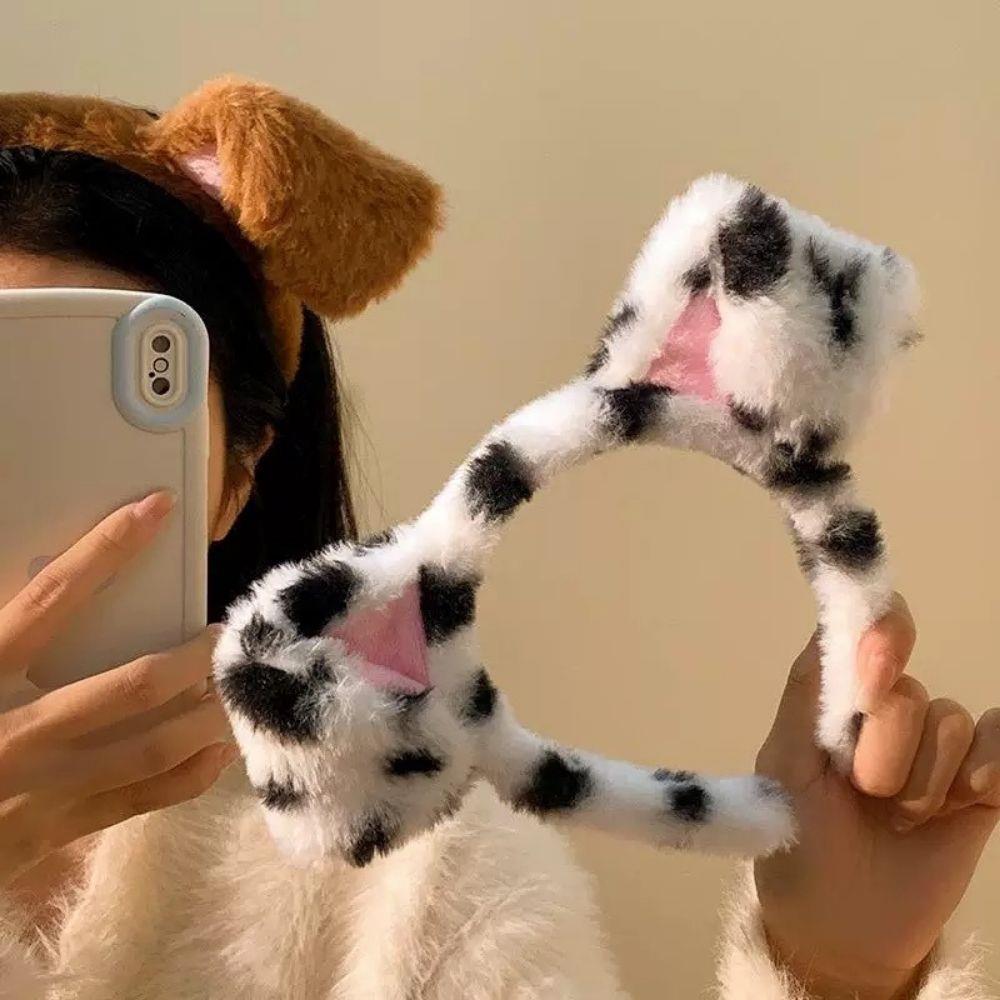 Spotted Dogs Folded Ear Hairba - Winter Headband Fleece avis et prix