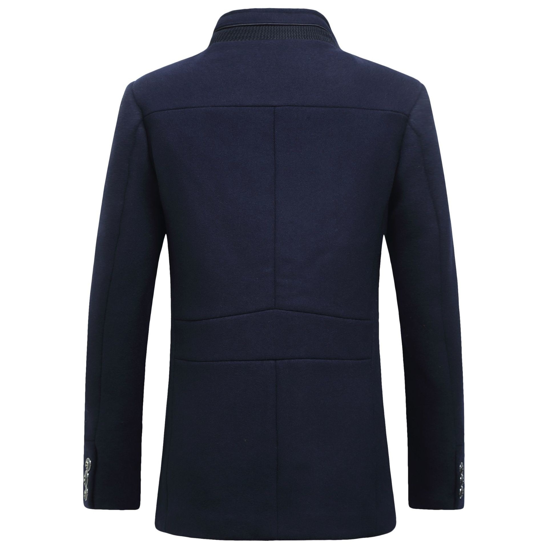 Fashion Men's Wool jacket Clas - Wool Coat Peacoat avis et prix