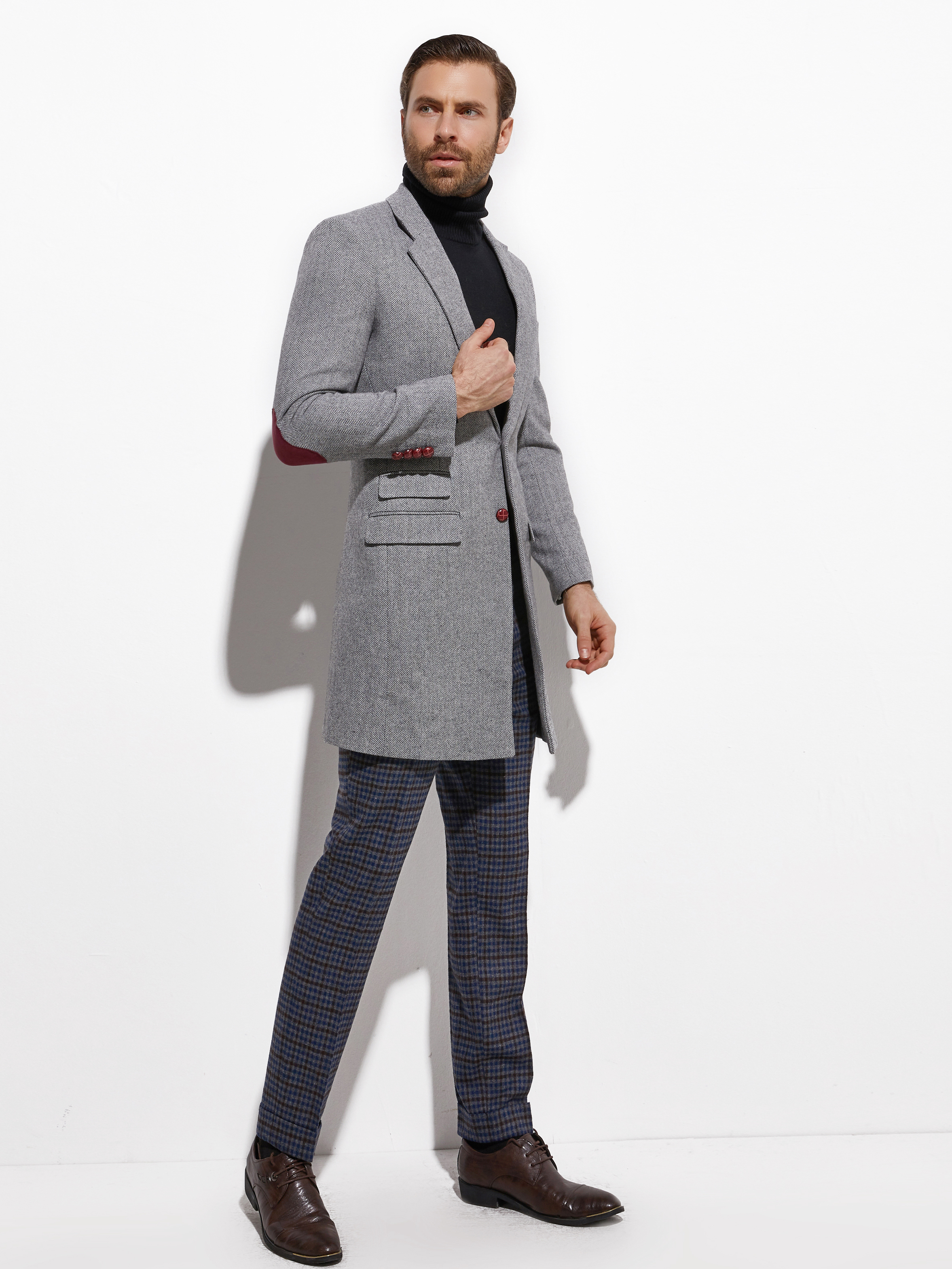 2026 Medium Length Spring Autu - Wool Coat Peacoat avis et prix