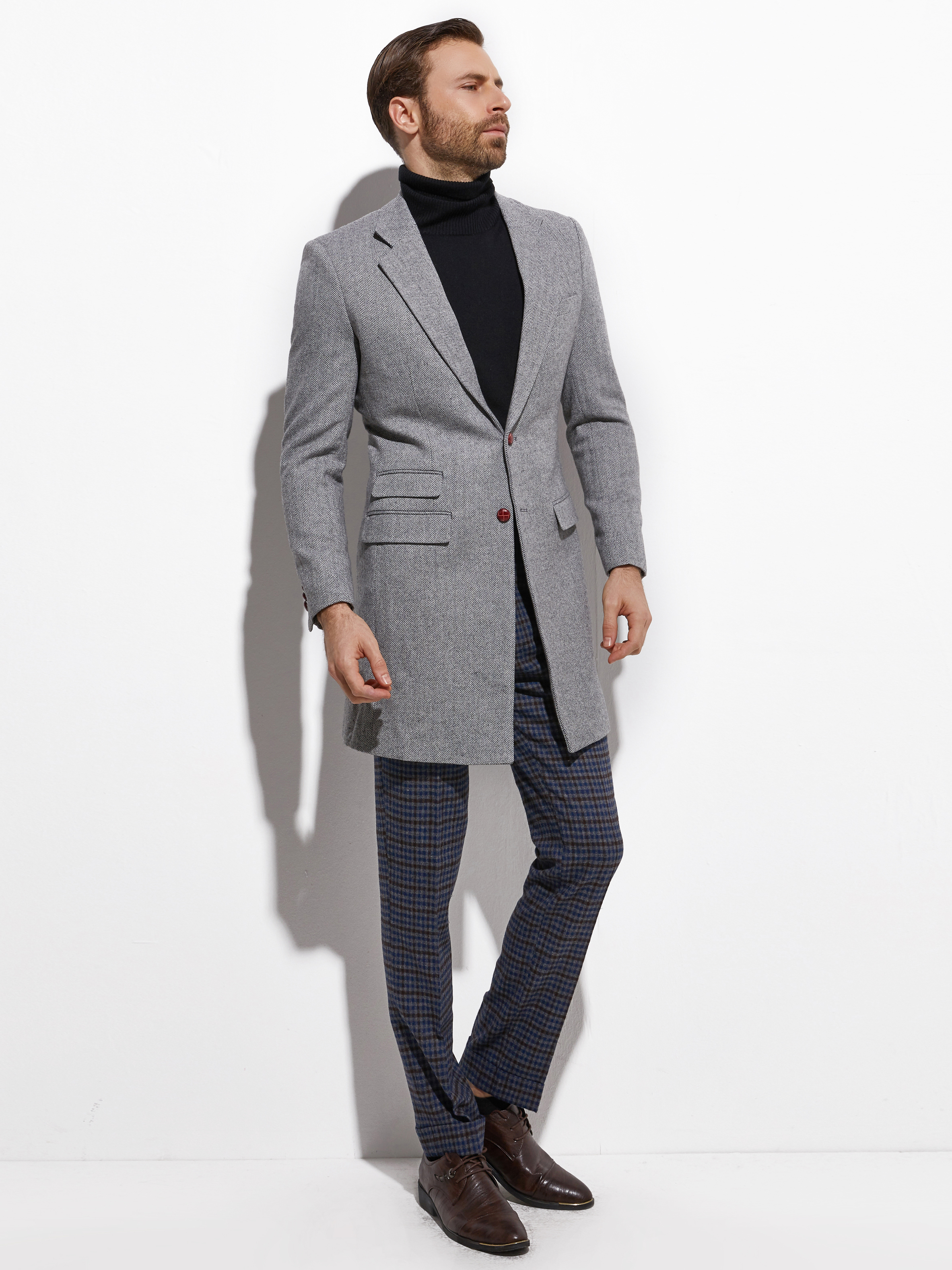 2026 Medium Length Spring Autu - Wool Coat Peacoat avis et prix