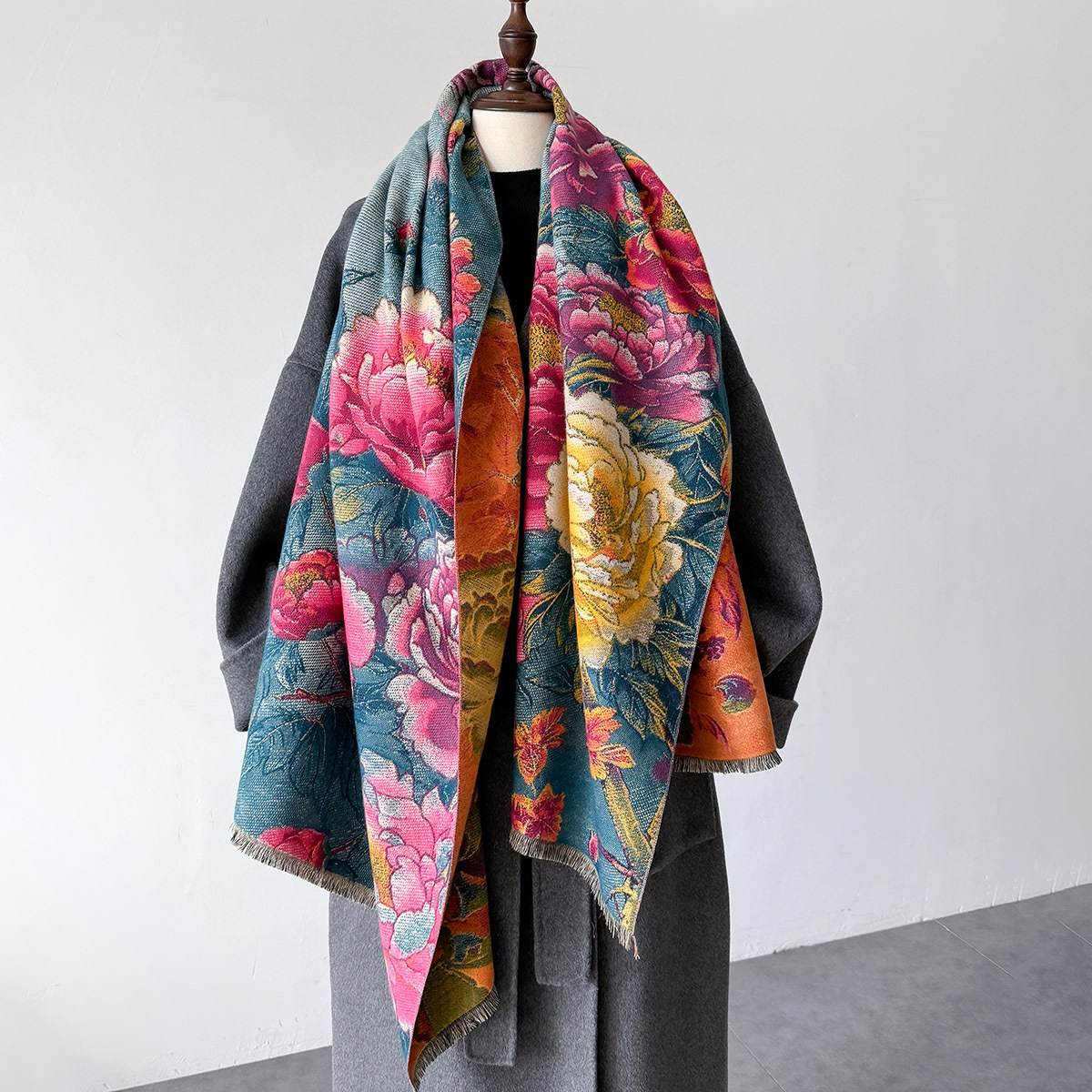 Warm Cashmere Scarf Women Shaw - Cashmere Pashmina Wrap avis et prix