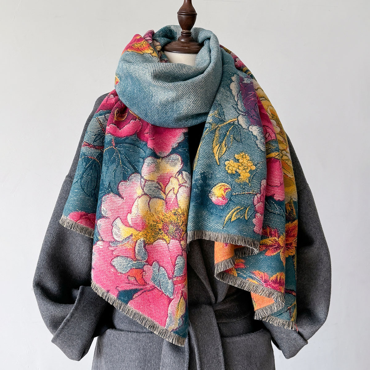 Warm Cashmere Scarf Women Shaw - Cashmere Pashmina Wrap avis et prix