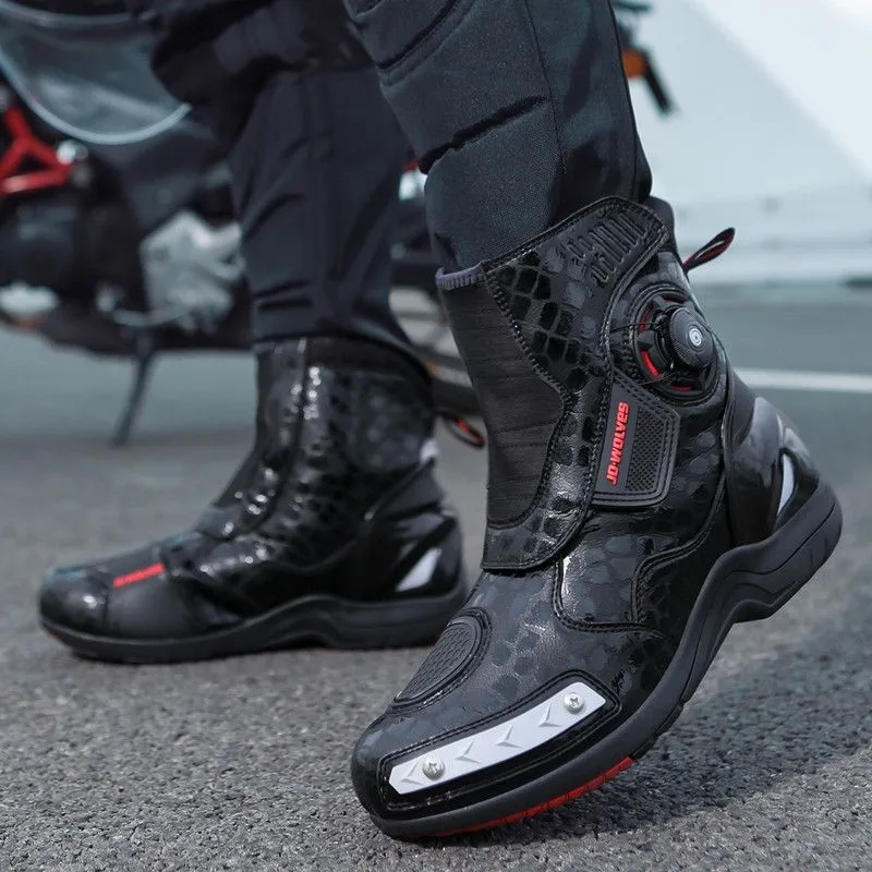 Men Motorcycle Boots Shoes Mic - Waterproof Winter Boot avis et prix