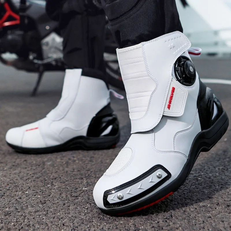 Men Motorcycle Boots Shoes Mic - Waterproof Winter Boot avis et prix