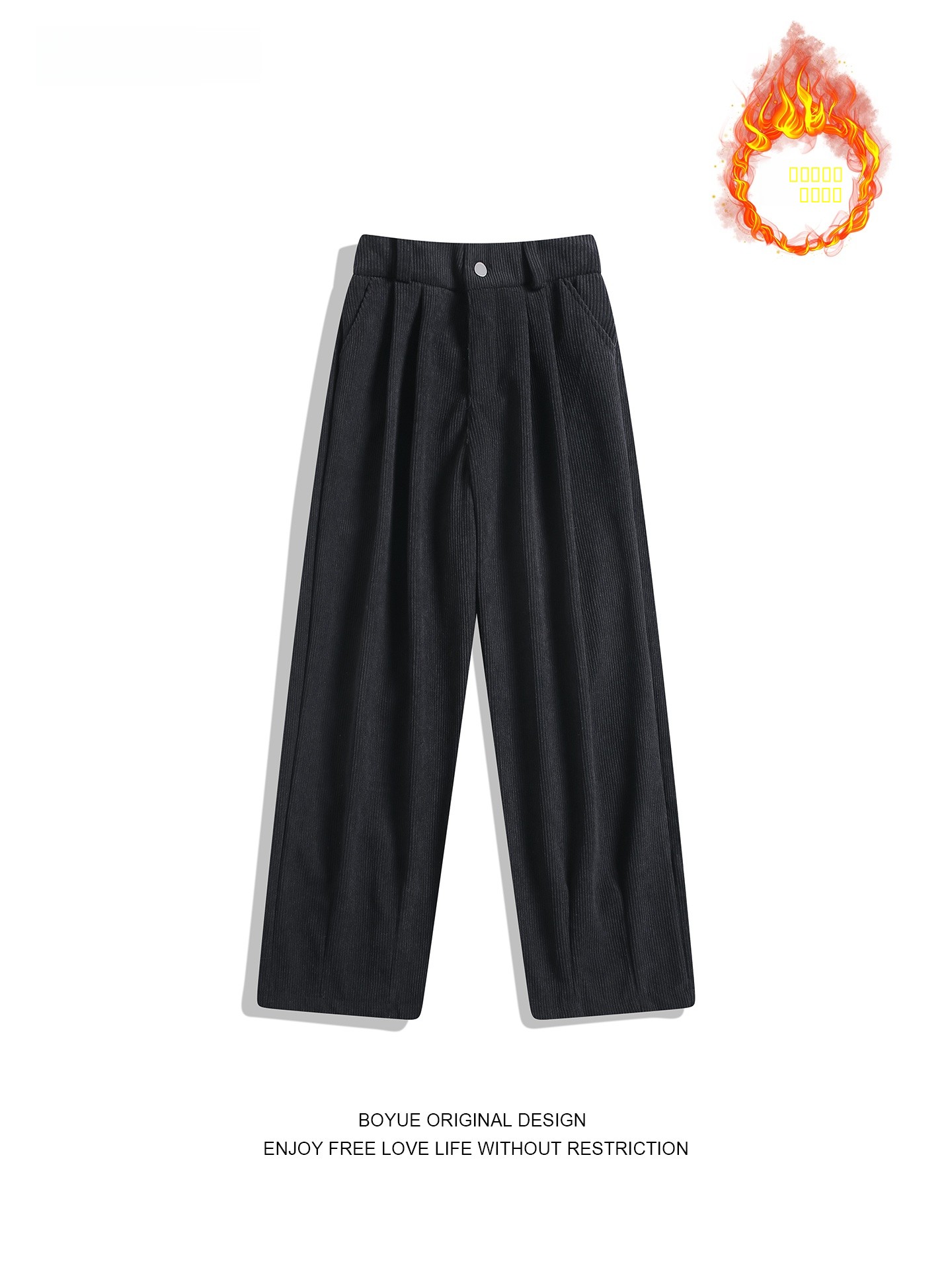 Boyue Men's Thiened Corduroy S - Corduroy Pant Warm avis et prix