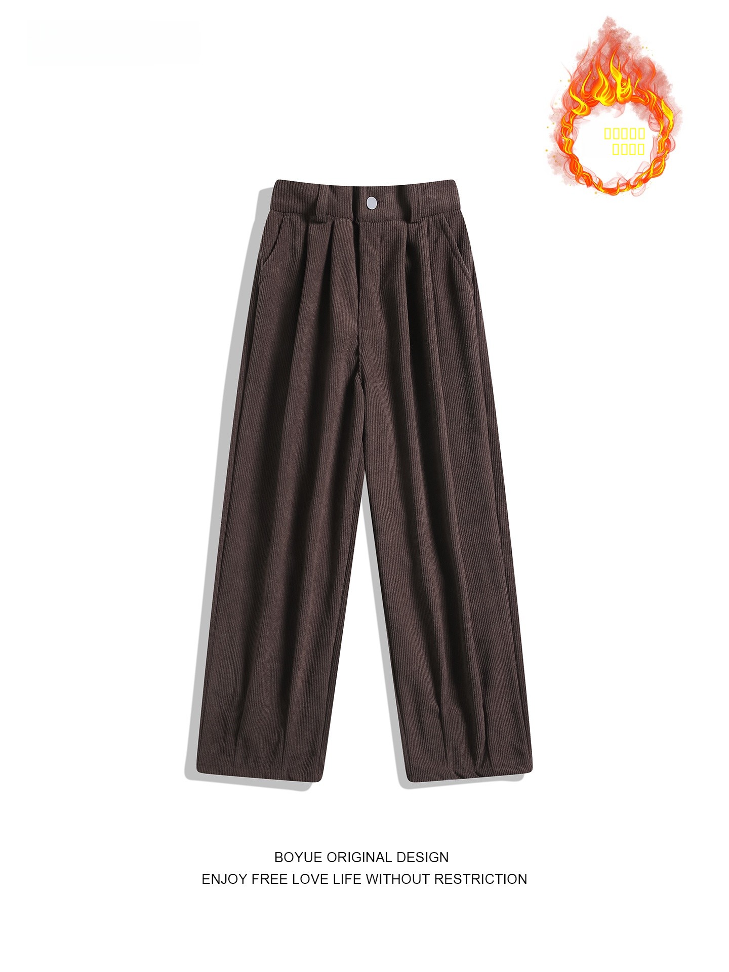 Boyue Men's Thiened Corduroy S - Corduroy Pant Warm avis et prix