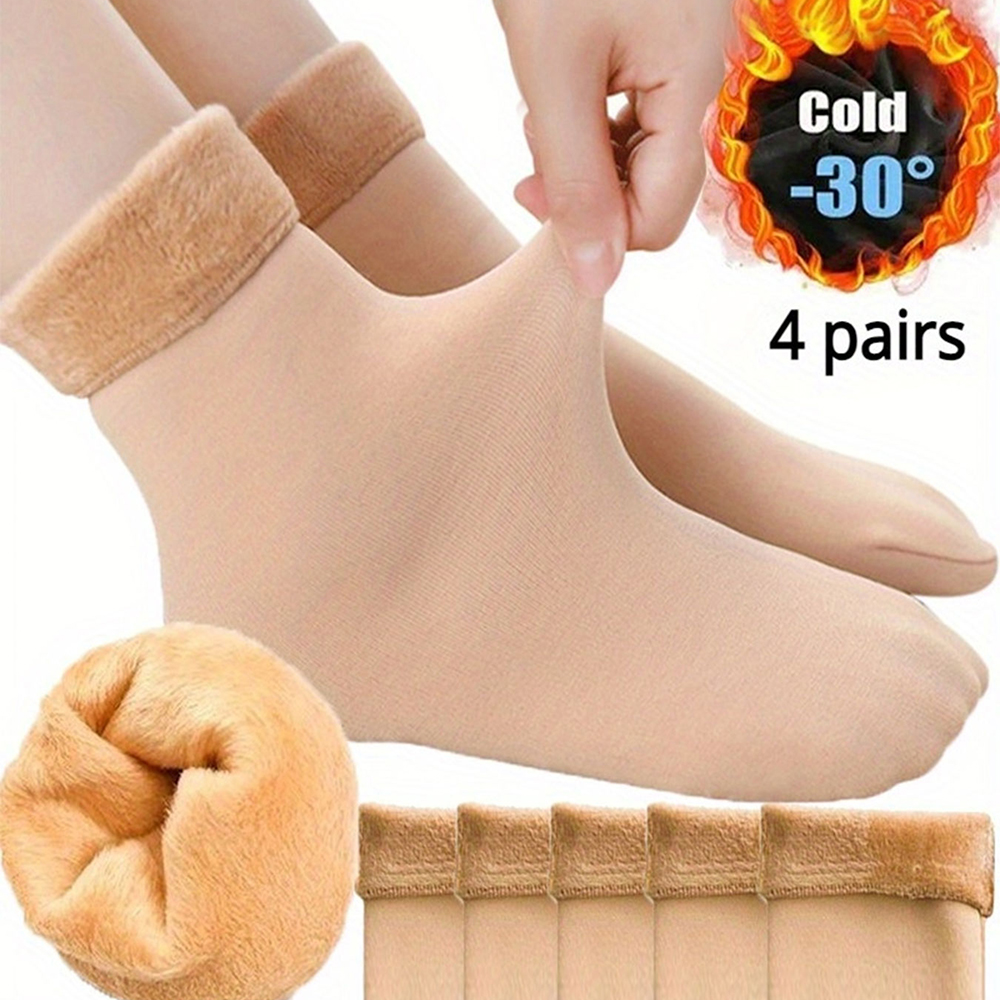 2/4 Pairs Winter Warm Thicken  - Thermal Sock Wool avis et prix