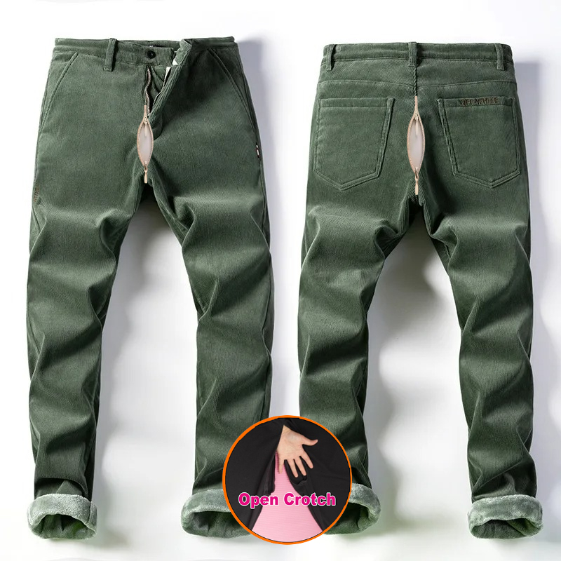 Open Crotch Men Fall Winter Fl - Corduroy Pant Warm avis et prix