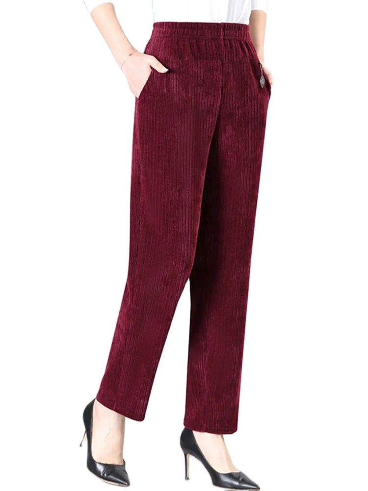 Oversize XL-8XL Corduroy Pants - Corduroy Pant Warm avis et prix