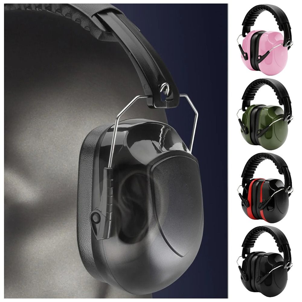 SNR-34dB Adjustable Head Earmu - Earmuffs Foldable avis et prix