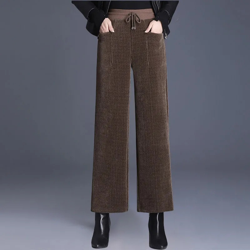 Autumn Winter Corduroy Wide Le - Corduroy Pant Warm avis et prix