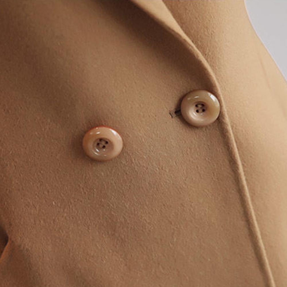 2025 Elegant Women Woolen Coat - Wool Coat Peacoat avis et prix