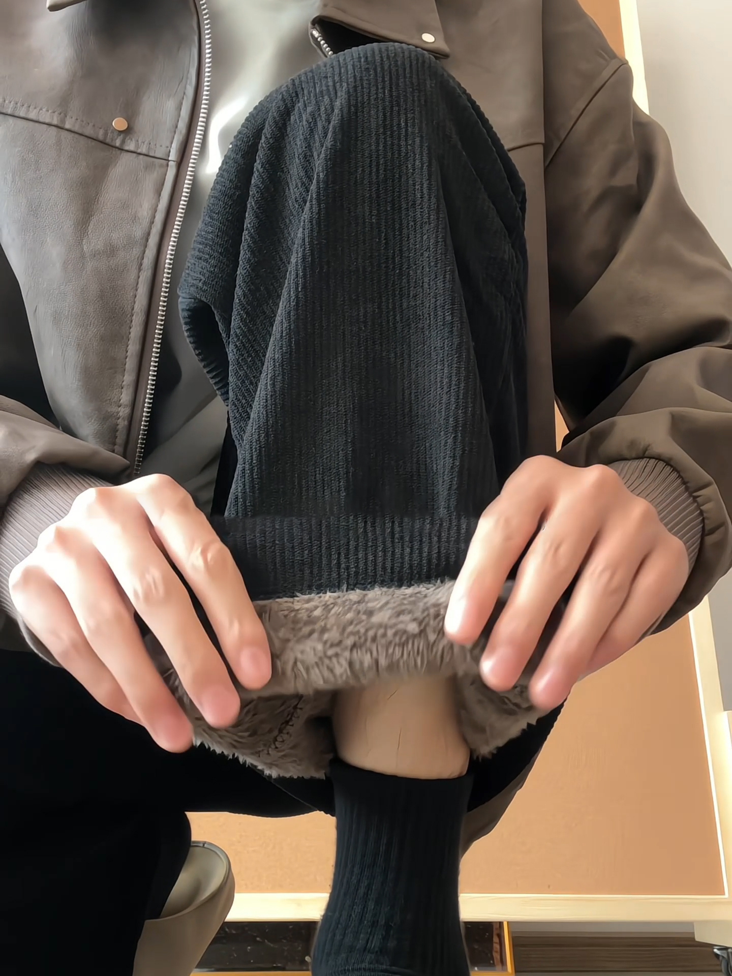 Thiened Fce Lined Corduroy Men - Corduroy Pant Warm avis et prix