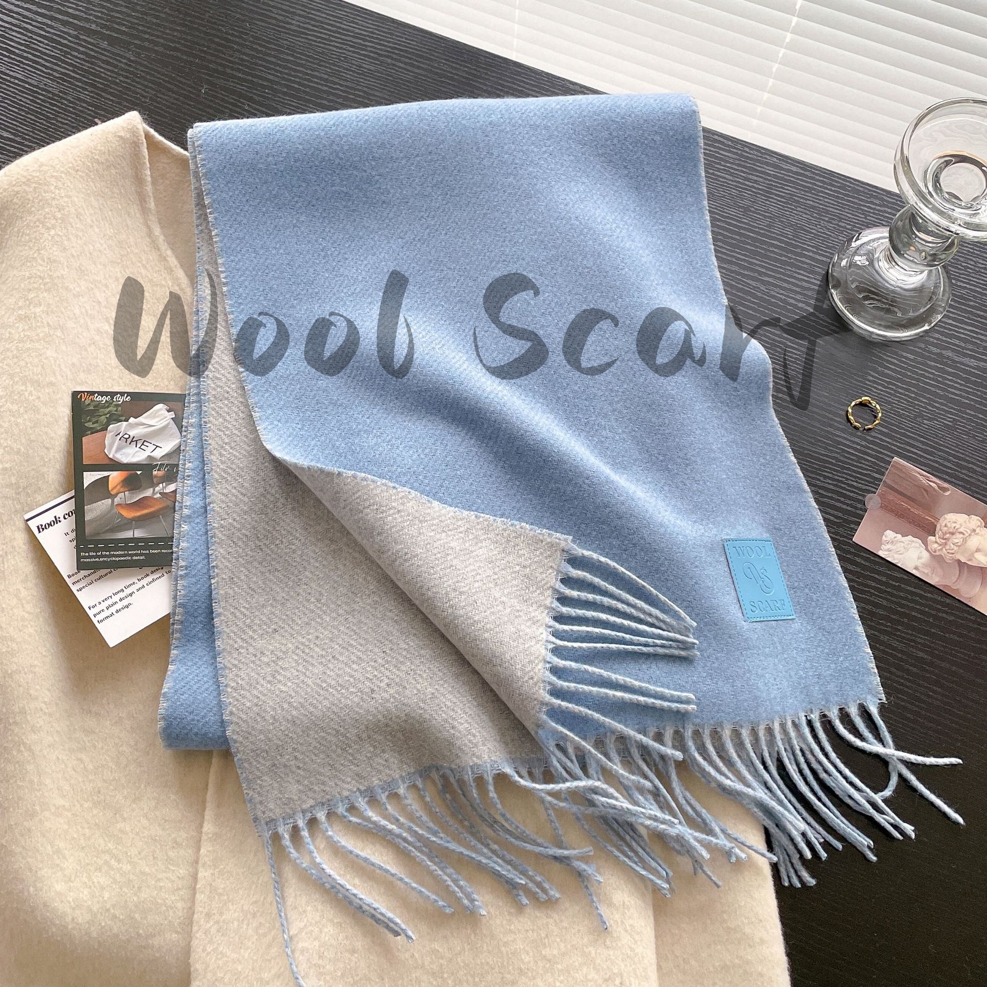 NEW Wool Winter Thick Warm Sca - Cashmere Pashmina Wrap avis et prix