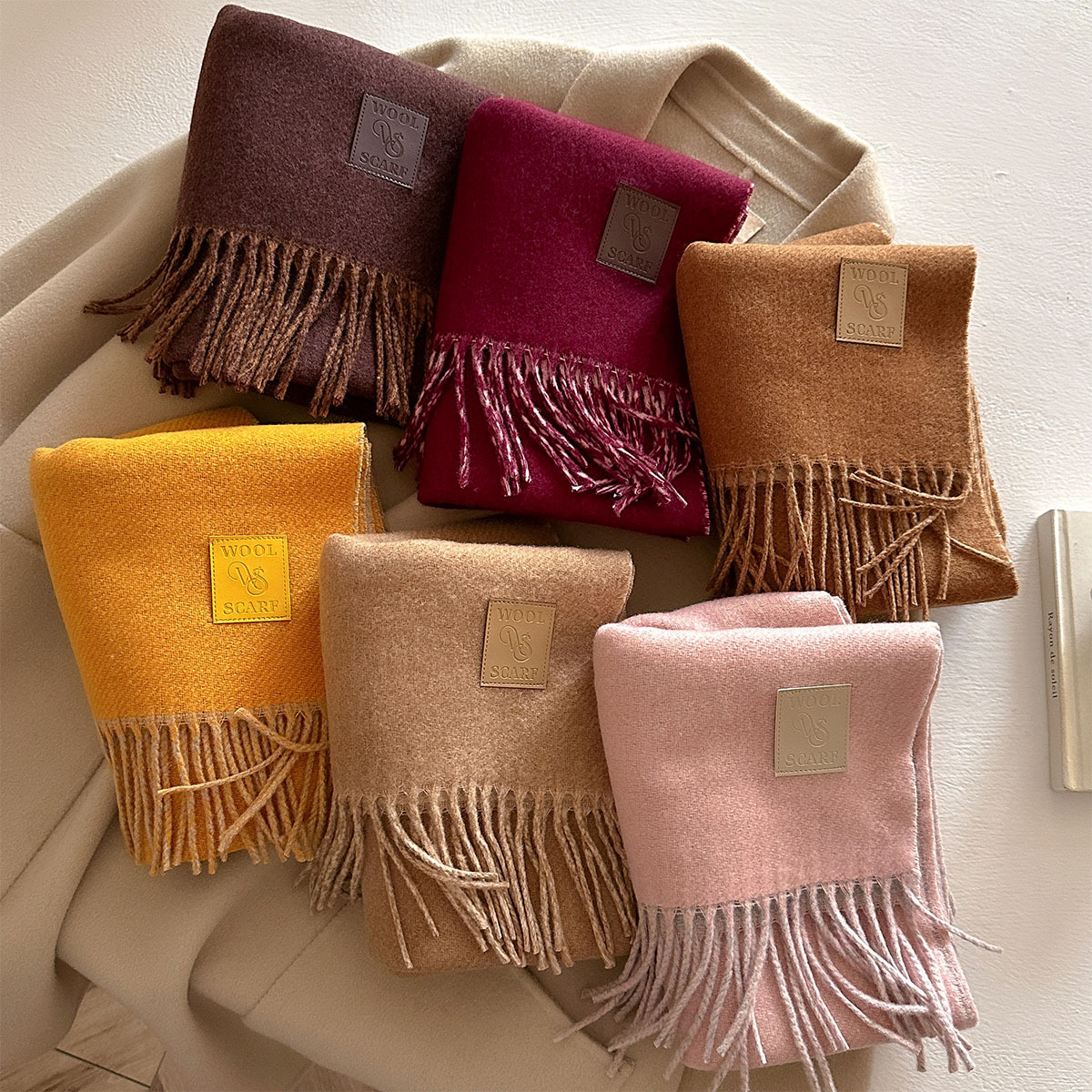 NEW Wool Winter Thick Warm Sca - Cashmere Pashmina Wrap avis et prix