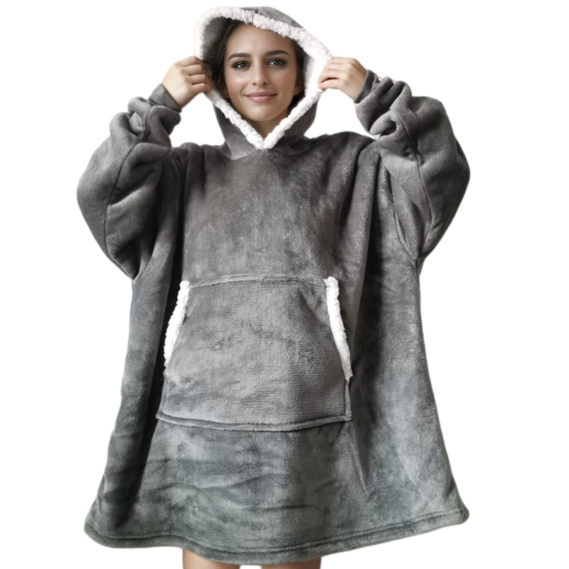 Wearable Adult Super Soft Flan - Sherpa Hoodie Fleece avis et prix