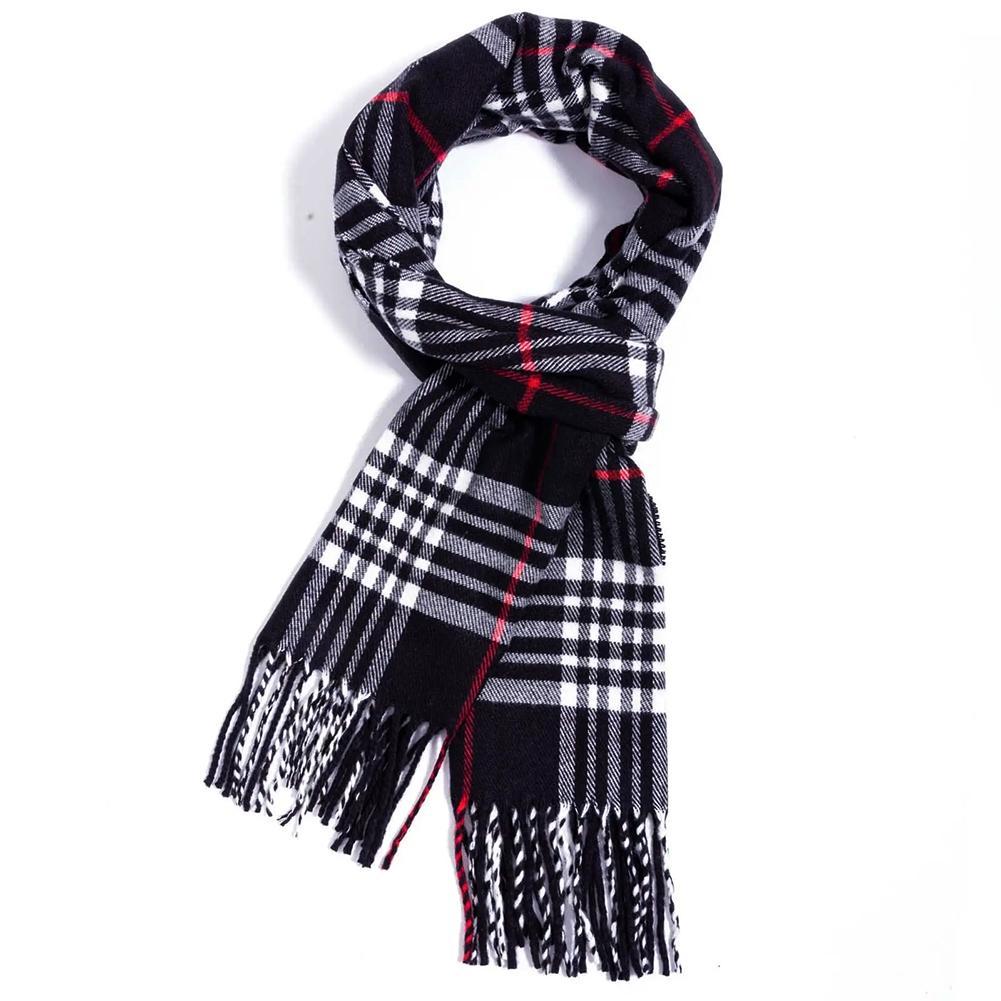 British Style Winter Scarves F - Wool Scarf Men avis et prix