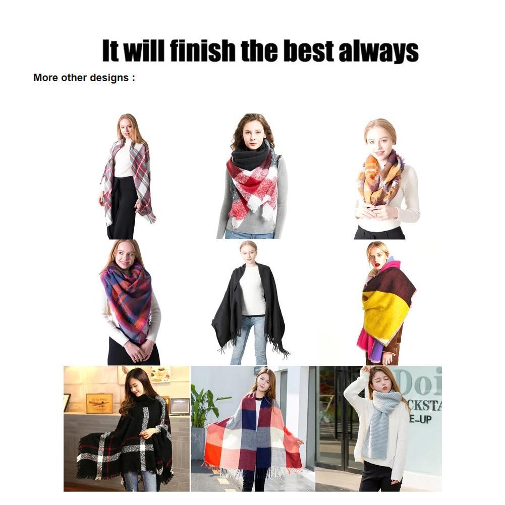 British Style Winter Scarves F - Wool Scarf Men avis et prix