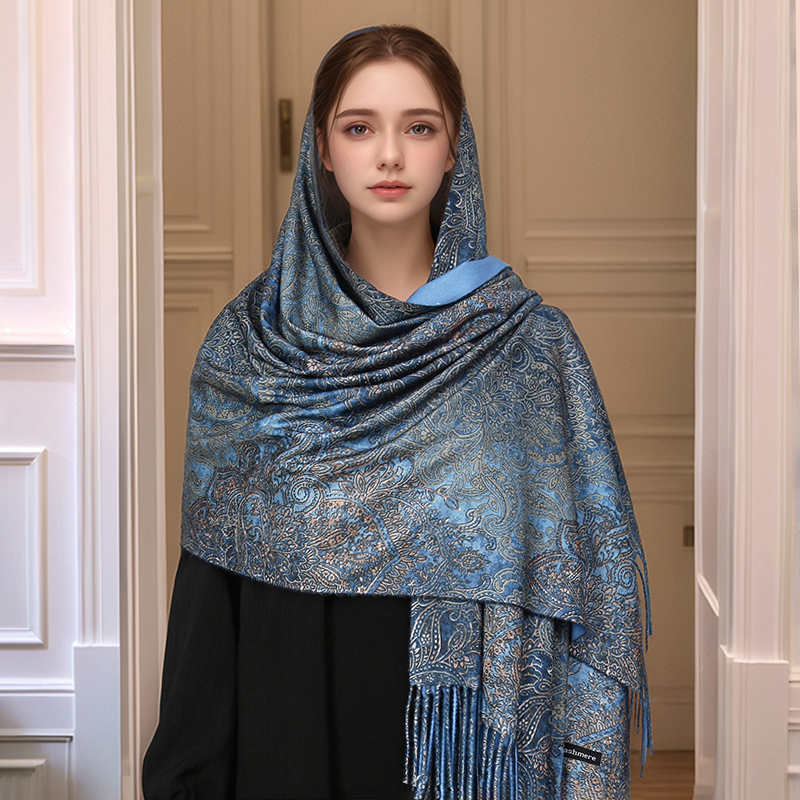 Luxury Paisley Pashmina Shawl  - Cashmere Pashmina Wrap avis et prix