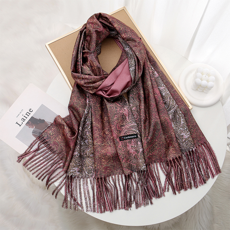 Luxury Paisley Pashmina Shawl  - Cashmere Pashmina Wrap avis et prix