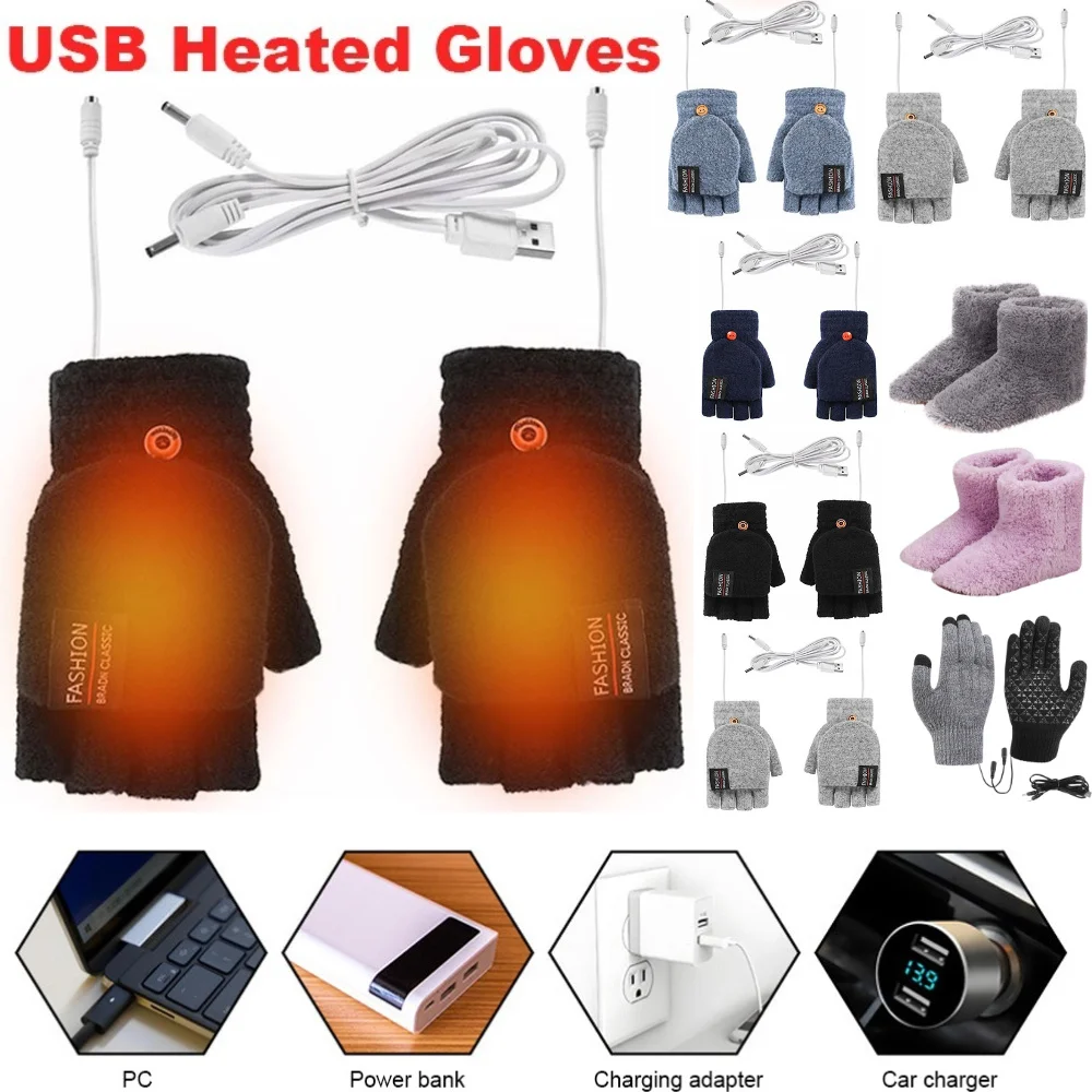 USB Electric Heated Gloves Win - Touch Screen Gloves avis et prix